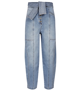 Jeans rectos Otto de tiro alto | Ulla Johnson