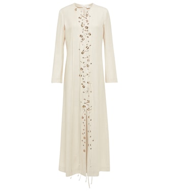 Silk-blend maxi dress | Chloé