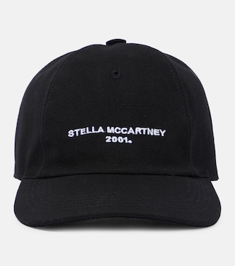 Cappello da baseball in cotone con logo | Stella McCartney