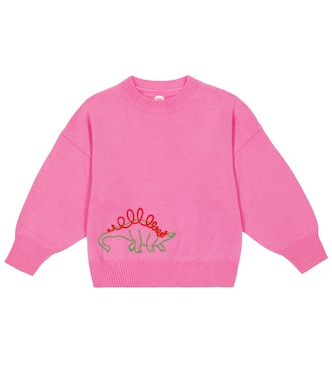Pull Dino brodé en cachemire | The Row Kids
