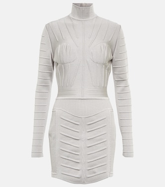 Turtleneck minidress | Balmain
