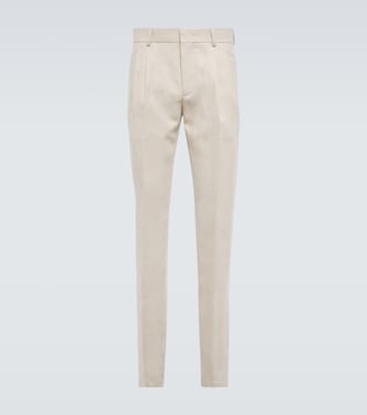 Schmale Hose aus Leinen | Loro Piana