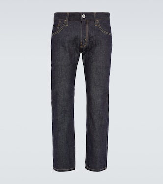 x Roy Lichtenstein jeans rectos | Junya Watanabe