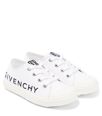 Sneakers basse in canvas con logo | Givenchy Kids