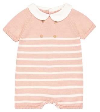 Baby - Tuta corta Clavel in cotone | La Coqueta