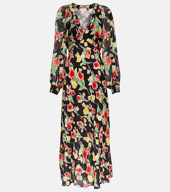 Ayla floral midi dress | Rixo