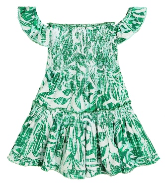 Bedrucktes Kleid Aurora aus Baumwolle | Poupette St Barth Kids