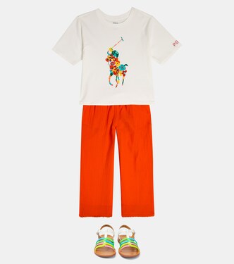 Pantalon en coton | Polo Ralph Lauren Kids