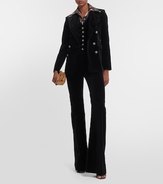 Pantaloni flared in velluto di cotone | Etro