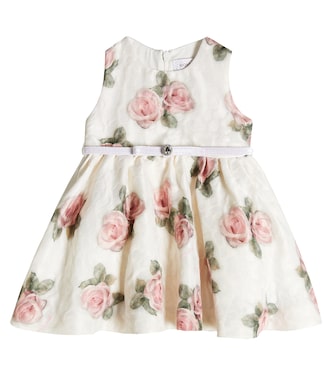 Bebé - vestido brocado floral | Monnalisa