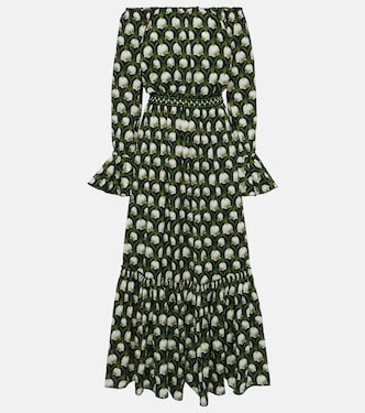 Robe longue Almendra Perla en coton | Agua by Agua Bendita