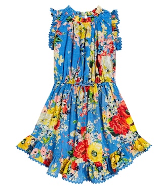 Bedrucktes Kleid Alight aus Baumwolle | Zimmermann Kids