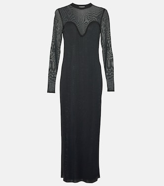 Abito lungo con mesh | Nina Ricci