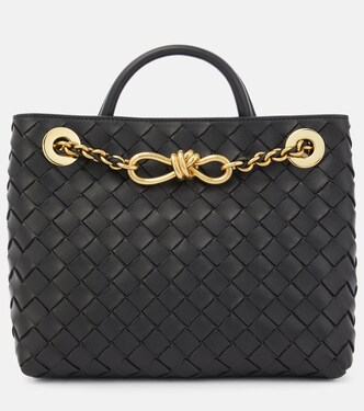 Andiamo Chain Small leather tote bag | Bottega Veneta