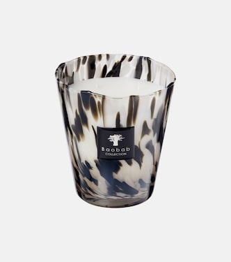 Pearls Black Medium scented candle | Baobab Collection