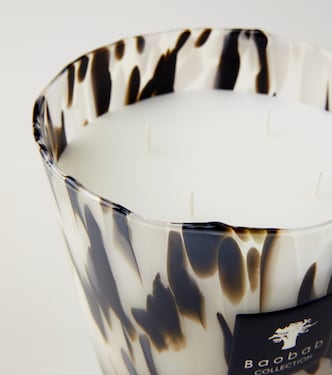 Pearls Black Medium scented candle | Baobab Collection