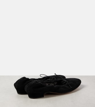 Awar suede ballet flats | The Row