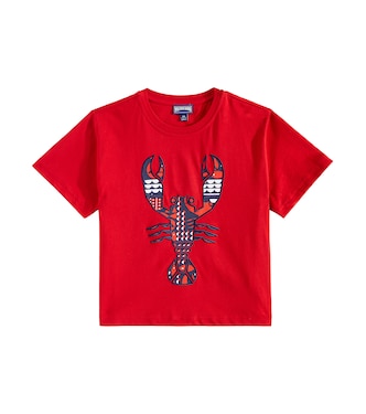 Tarick printed cotton jersey T-shirt | Vilebrequin Kids