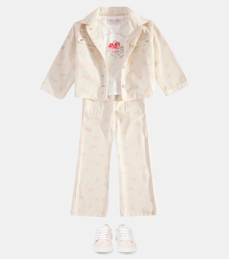 Giacca di jeans Gillie con stampa | Bonpoint