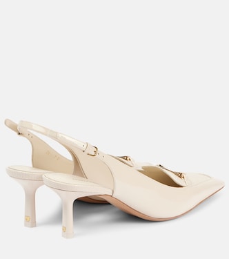 Slingback-Pumps Dilli aus Lackleder | Ferragamo