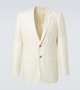 Wool, silk and linen corduroy blazer | Gabriela Hearst