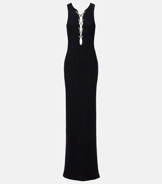 Embellished cutout jersey gown | Givenchy