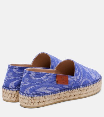 Paisley denim jacquard espadrilles | Etro