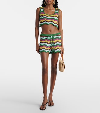 Shorts Kim in crochet di misto cotone | Bananhot