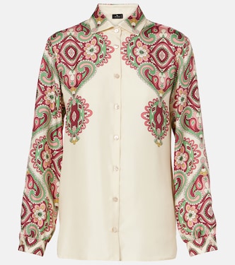 Bedrucktes Hemd aus Seide | Etro