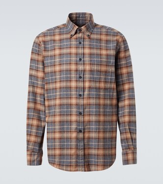 Hemd aus Baumwollflanell | Slowear