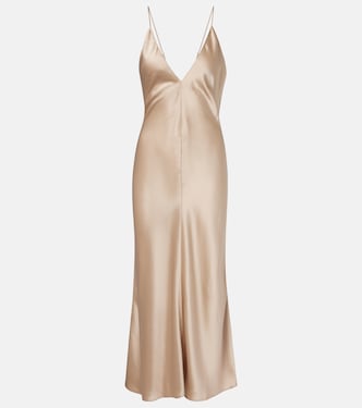 Slipdress Barb aus Satin | Leset
