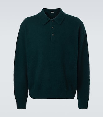 Cashmere polo sweater | A.Presse