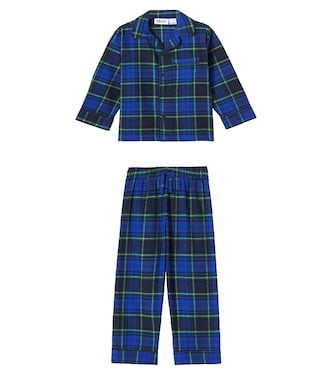Lex plaid cotton pajamas | Molo