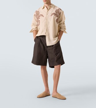 Chemise brodée | Commas