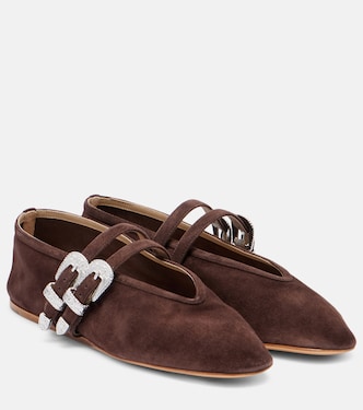 Claudia suede ballet flats | Le Monde Béryl