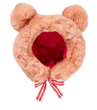 Mütze aus Faux Fur | Mini Rodini