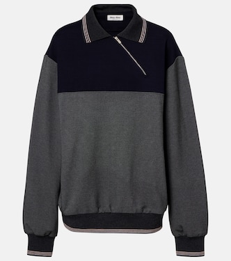 Polo sweatshirt | Miu Miu