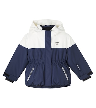 Jeyna colorblocked down jacket | Bonpoint
