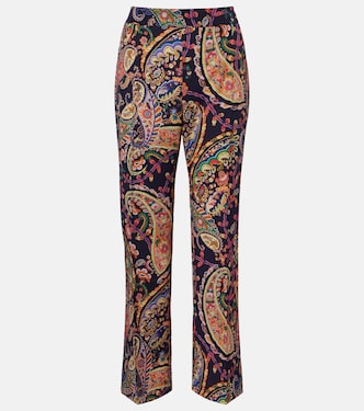 Paisley straight pants | Etro