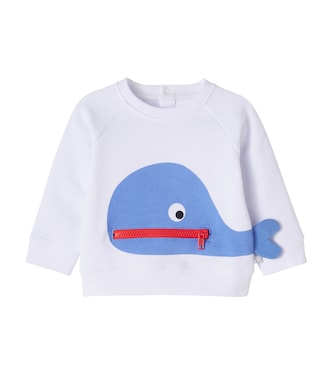 Baby printed cotton jersey sweatshirt | Stella McCartney Kids