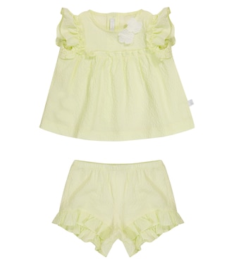 Baby - Top e shorts in cotone | Il Gufo