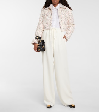 Giacca cropped in tweed | Valentino