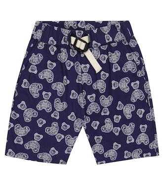 Short imprimé en coton | Palm Angels Kids