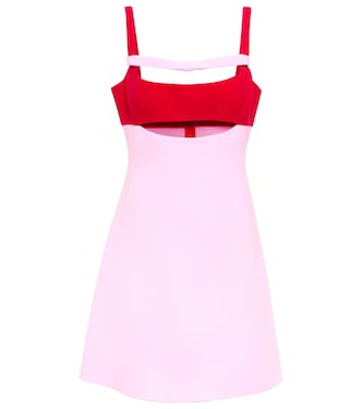 Cutout crêpe minidress | Giambattista Valli