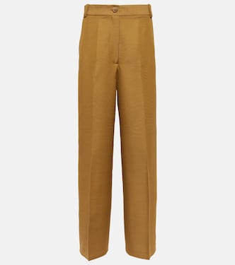 Pantalon ample Ian à taille basse | Khaite