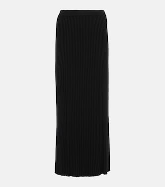 Falda midi Tereja de lana y seda | Gabriela Hearst