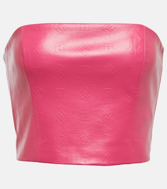 Bustier Emili aus Lederimitat | Rotate