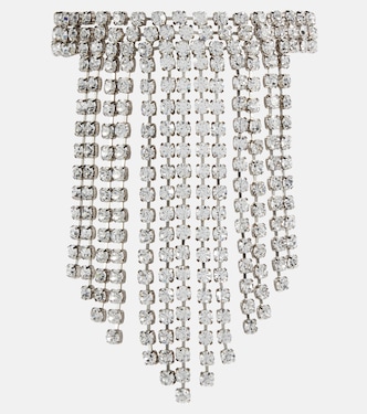 Collana con cristalli e frange | Alessandra Rich