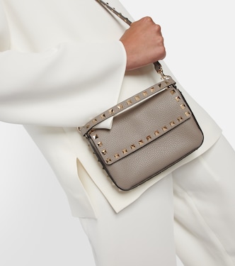 Schultertasche Rockstud Small aus Leder | Valentino Garavani