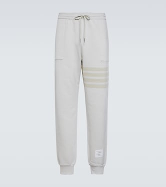 Pantaloni sportivi 4-Bar in cotone | Thom Browne